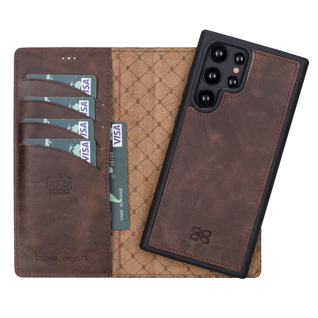 Samsung Galaxy S22 Series Leather Detachable Wallet Case - MW
