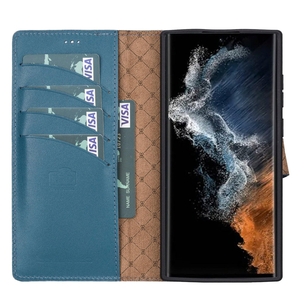 Samsung Galaxy S22 Series Leather Detachable Wallet Case - MW