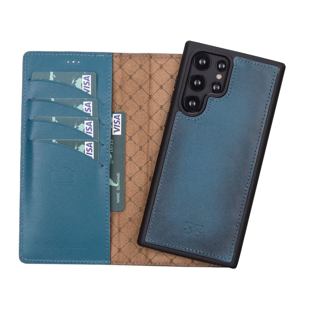 Samsung Galaxy S22 Series Leather Detachable Wallet Case - MW