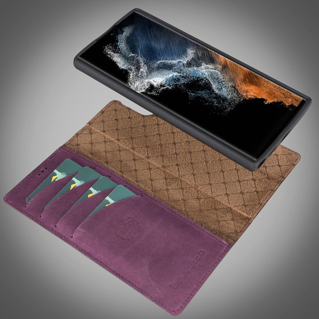 Samsung Galaxy S22 Series Leather Detachable Wallet Case - MW