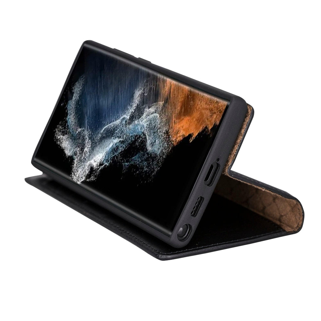 Samsung Galaxy S22 Series Leather Detachable Wallet Case - MW