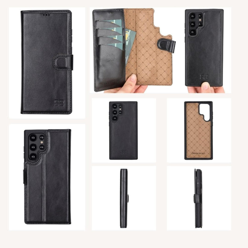 Samsung Galaxy S22 Series Leather Detachable Wallet Case - MW