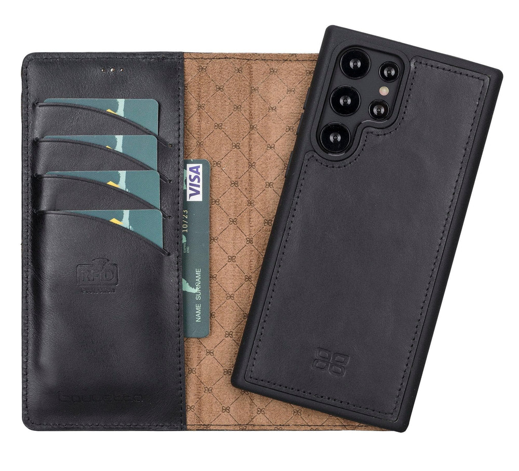 Samsung Galaxy S22 Series Leather Detachable Wallet Case - MW