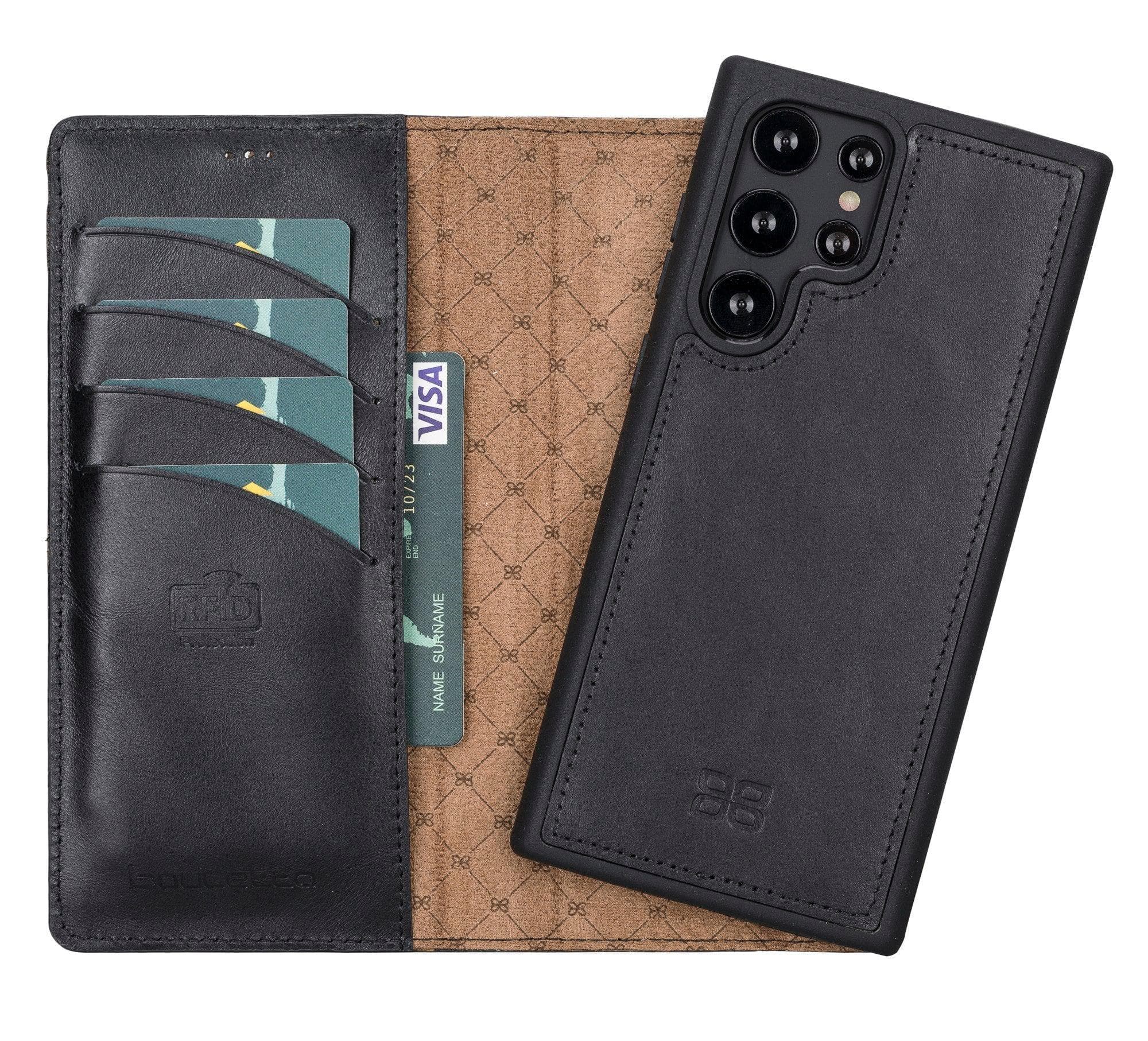 Samsung Galaxy S22 Series Leather Detachable Wallet Case - MW