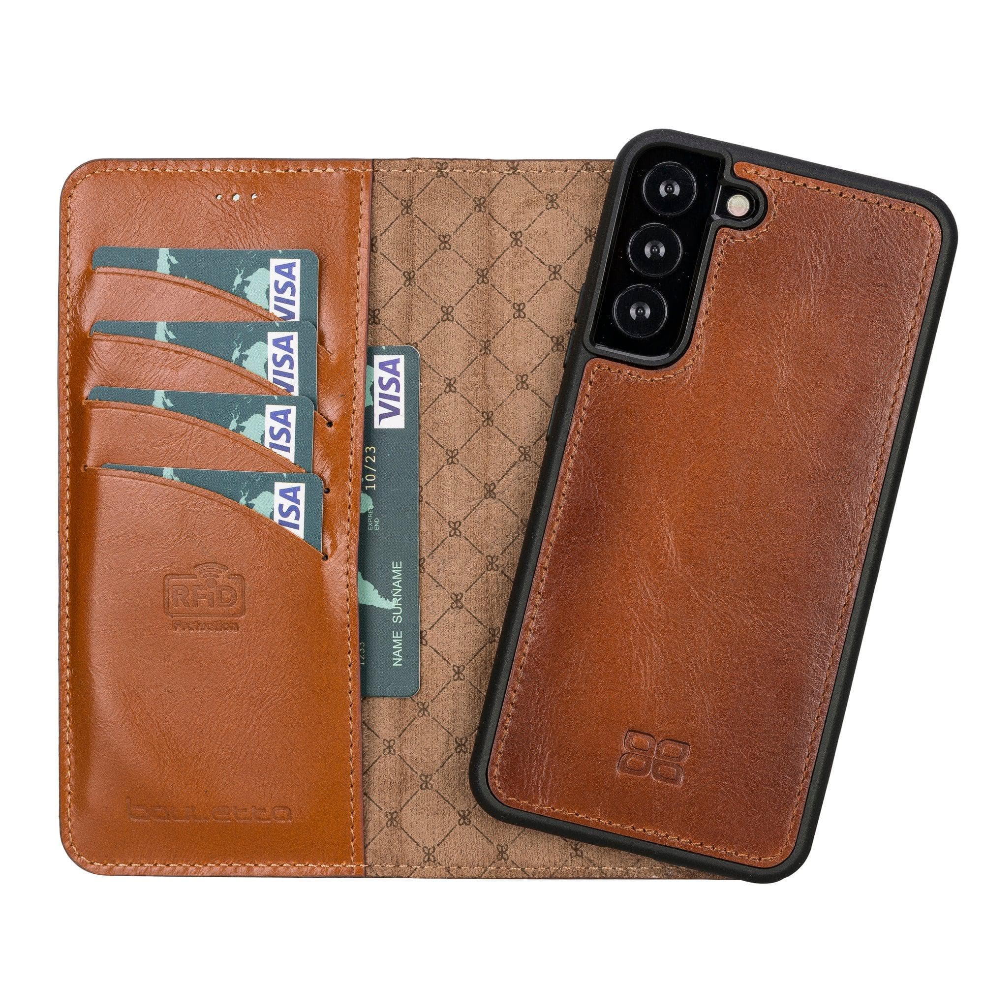 Samsung Galaxy S22 Series Leather Detachable Wallet Case - MW