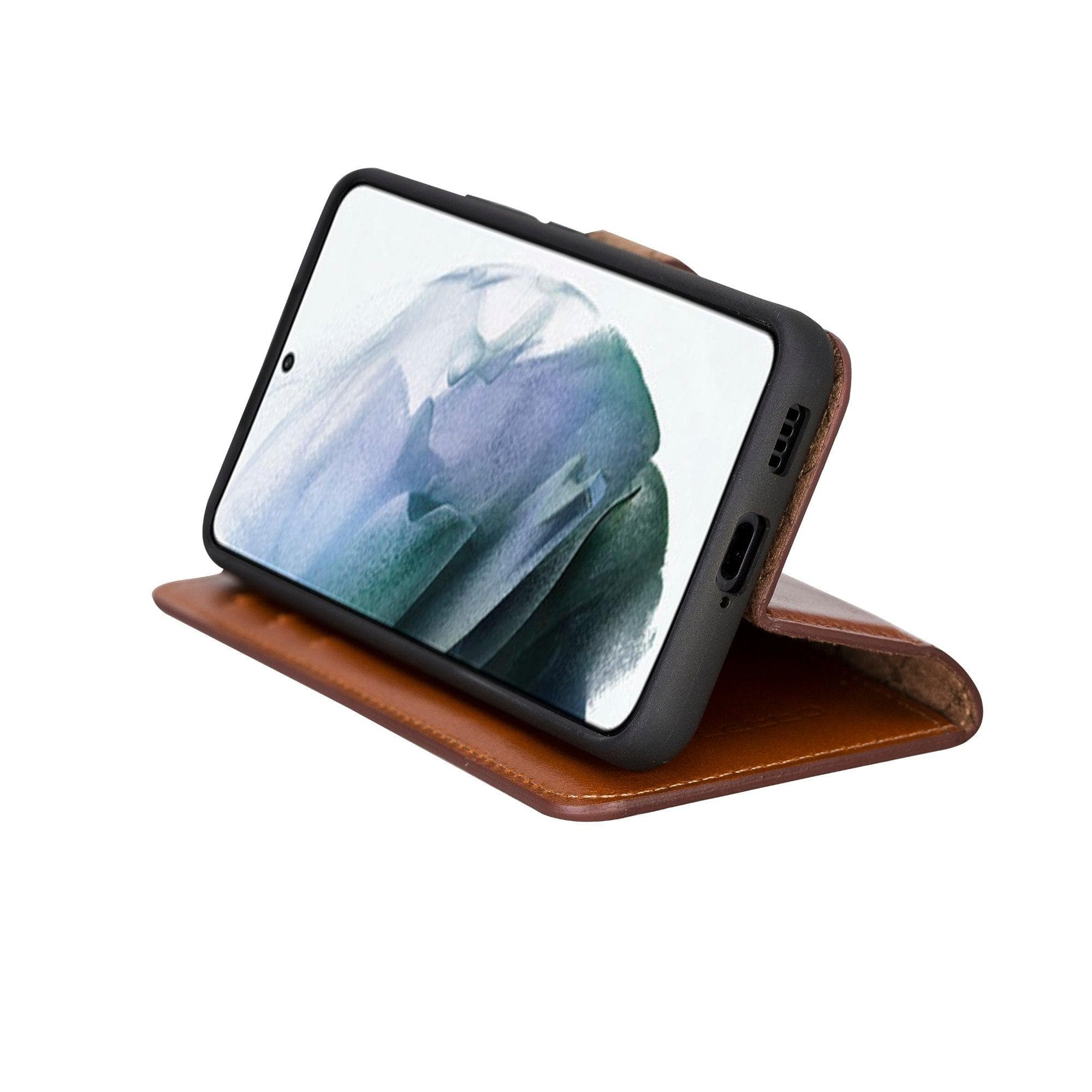 Samsung Galaxy S22 Series Leather Detachable Wallet Case - MW