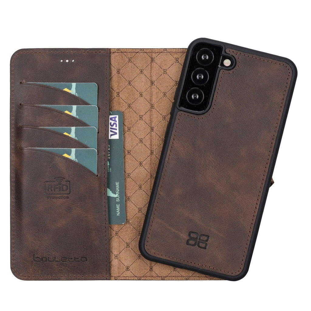 Samsung Galaxy S22 Series Leather Detachable Wallet Case - MW