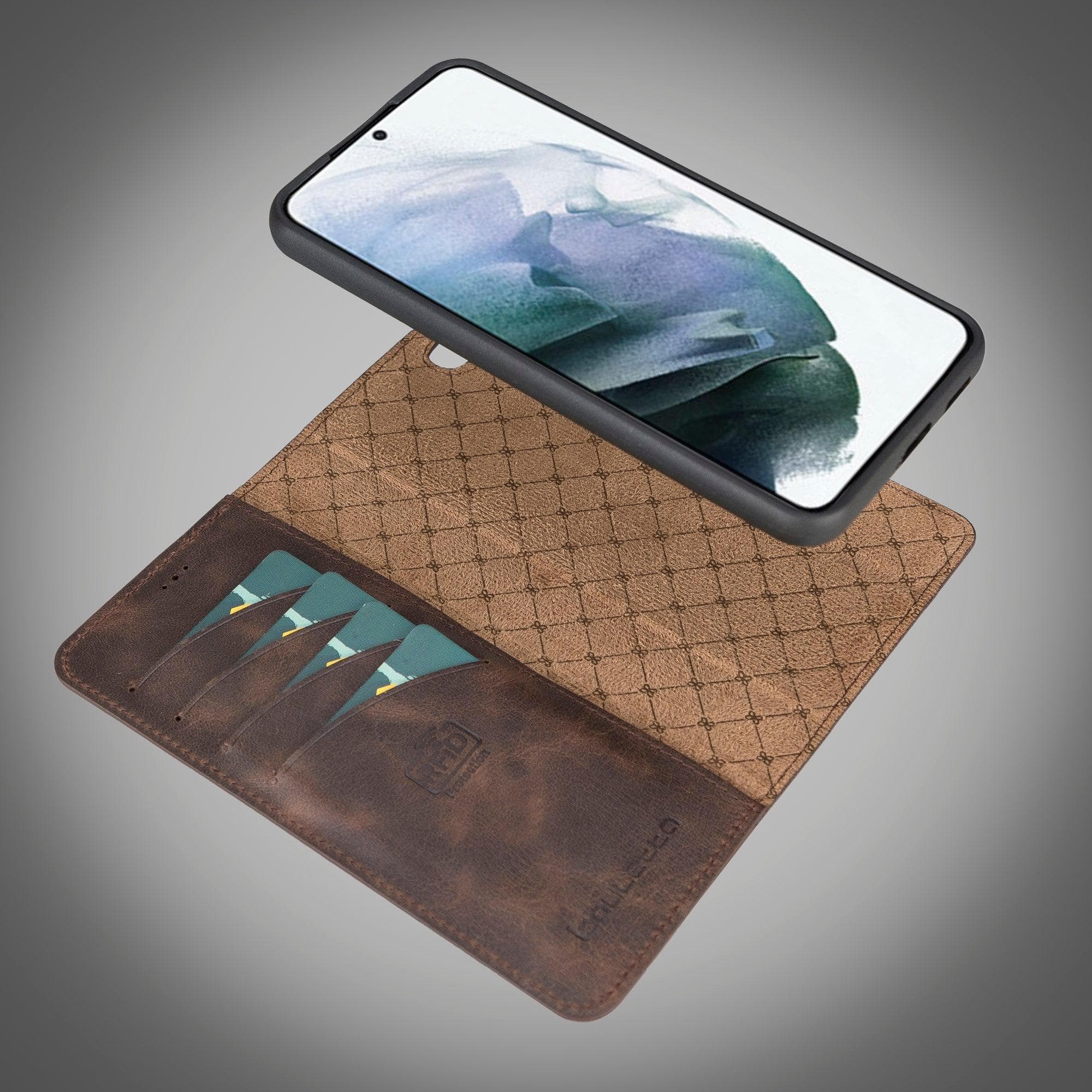 Samsung Galaxy S22 Series Leather Detachable Wallet Case - MW