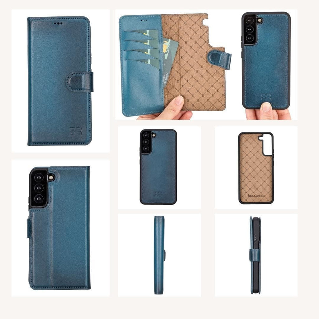 Samsung Galaxy S22 Series Leather Detachable Wallet Case - MW