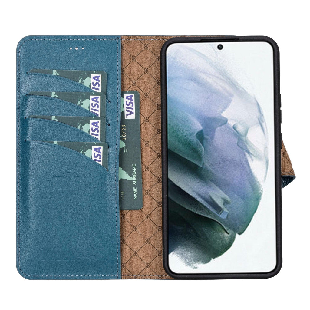 Samsung Galaxy S22 Series Leather Detachable Wallet Case - MW