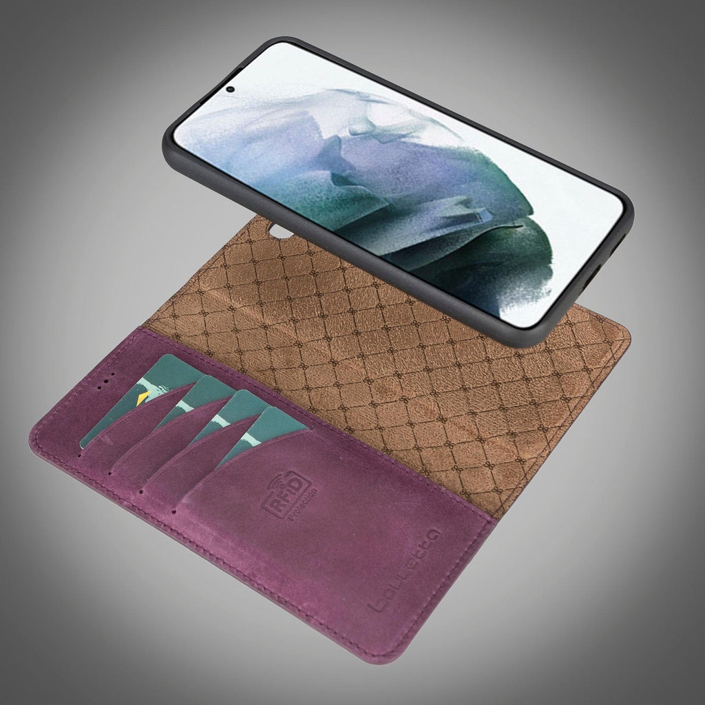 Samsung Galaxy S22 Series Leather Detachable Wallet Case - MW