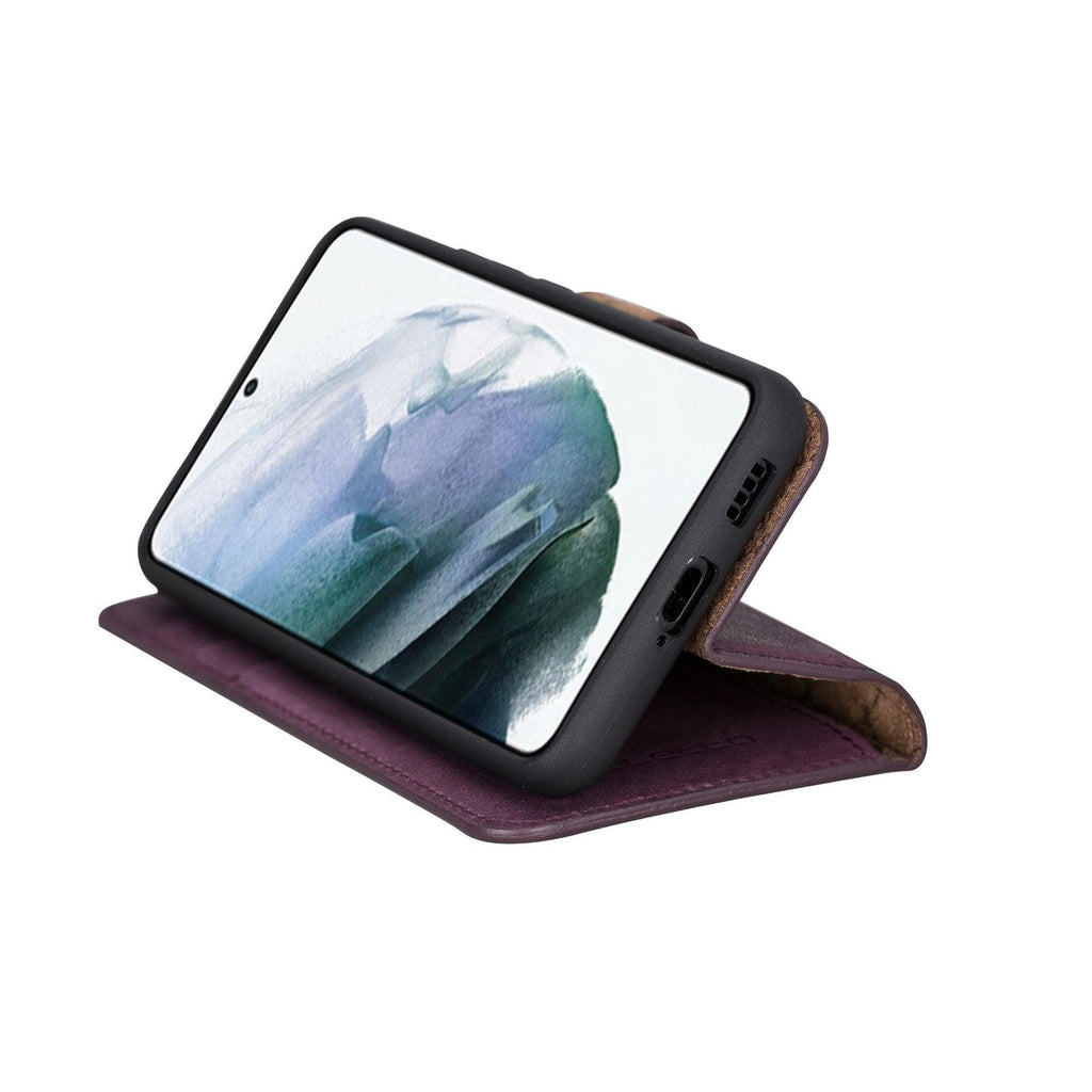 Samsung Galaxy S22 Series Leather Detachable Wallet Case - MW