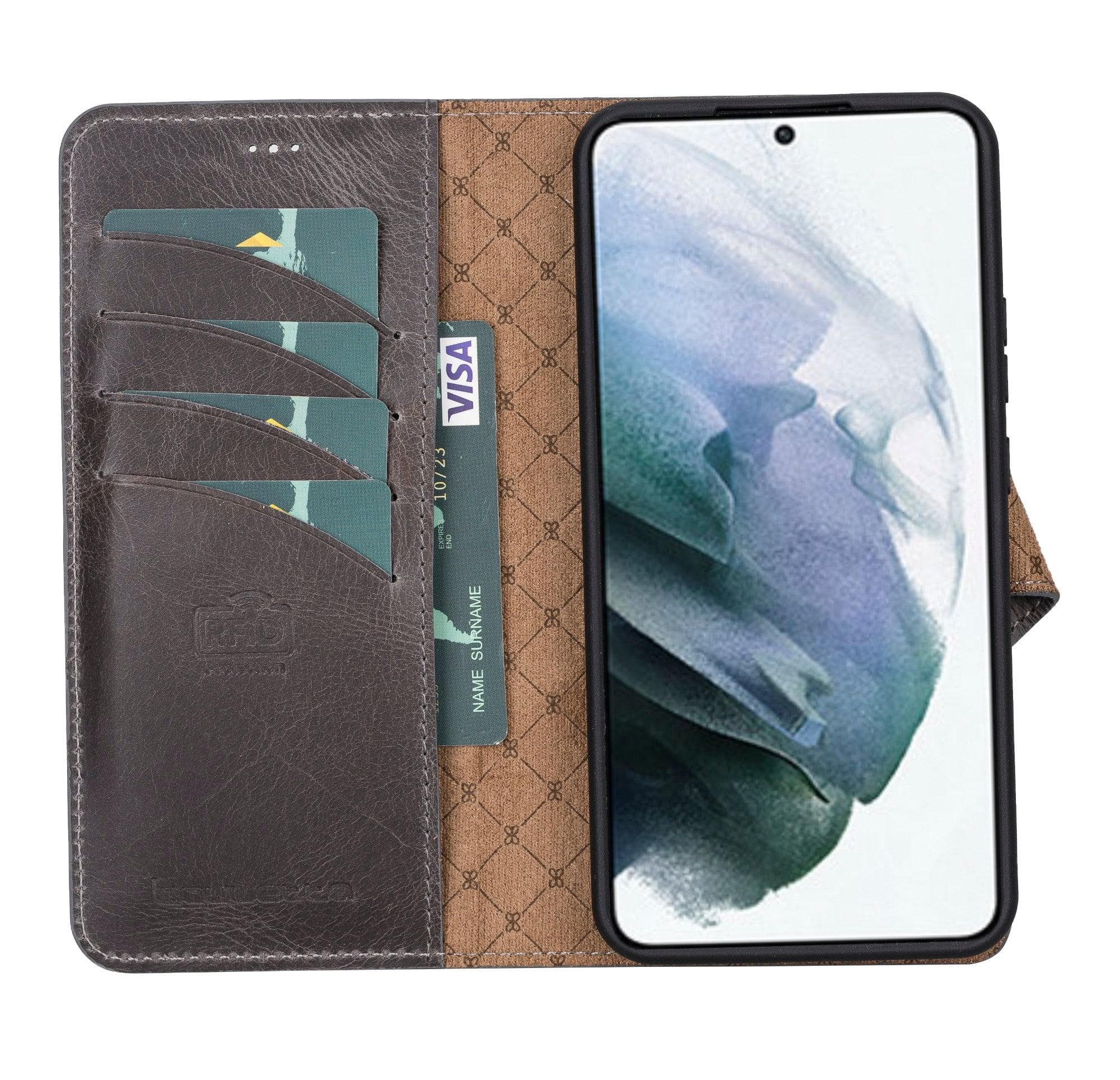 Samsung Galaxy S22 Series Leather Detachable Wallet Case - MW