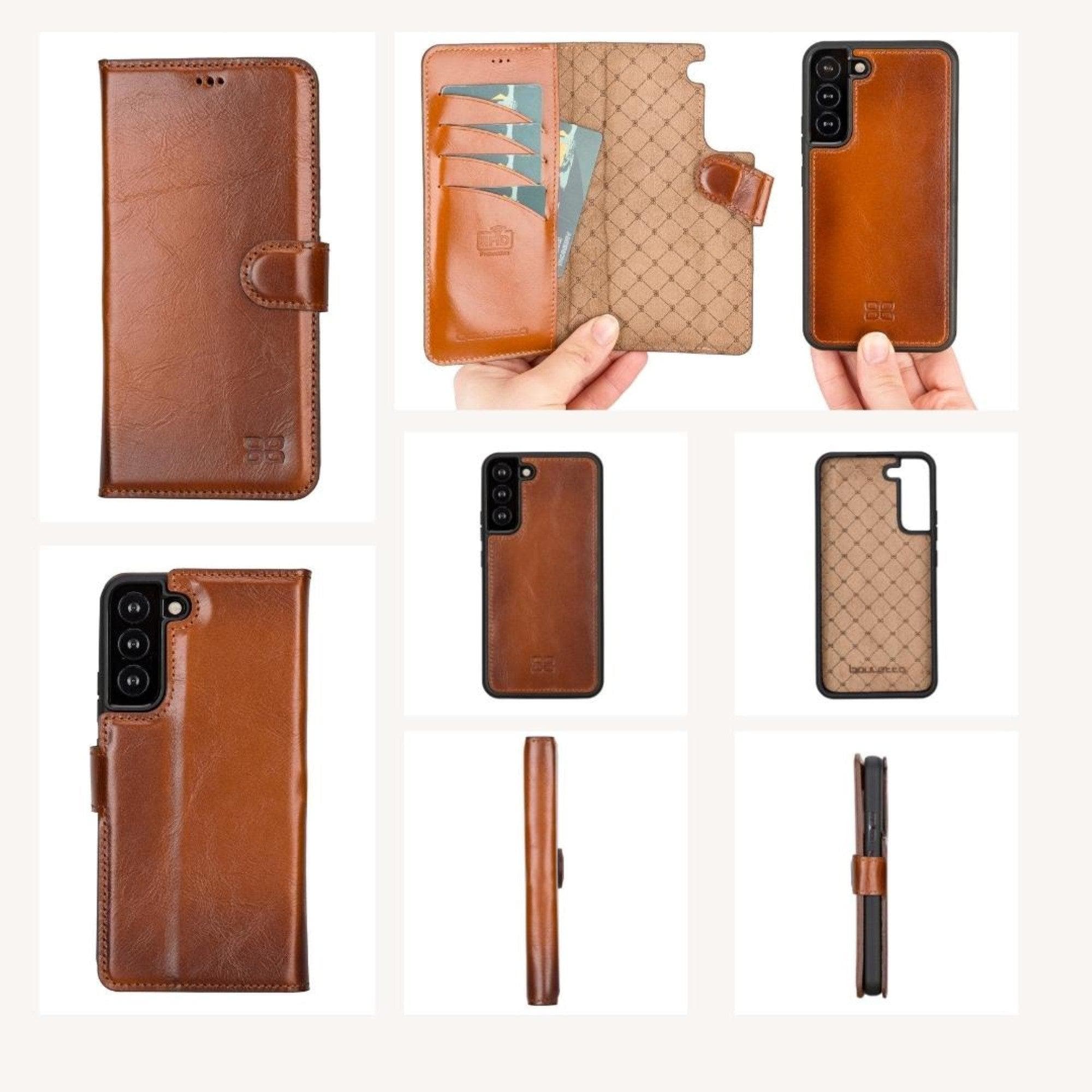 Samsung Galaxy S22 Series Leather Detachable Wallet Case - MW