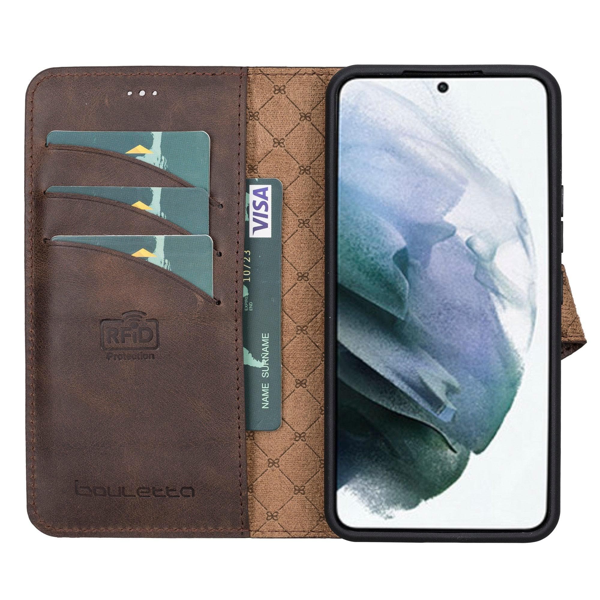 Samsung Galaxy S22 Series Leather Detachable Wallet Case - MW