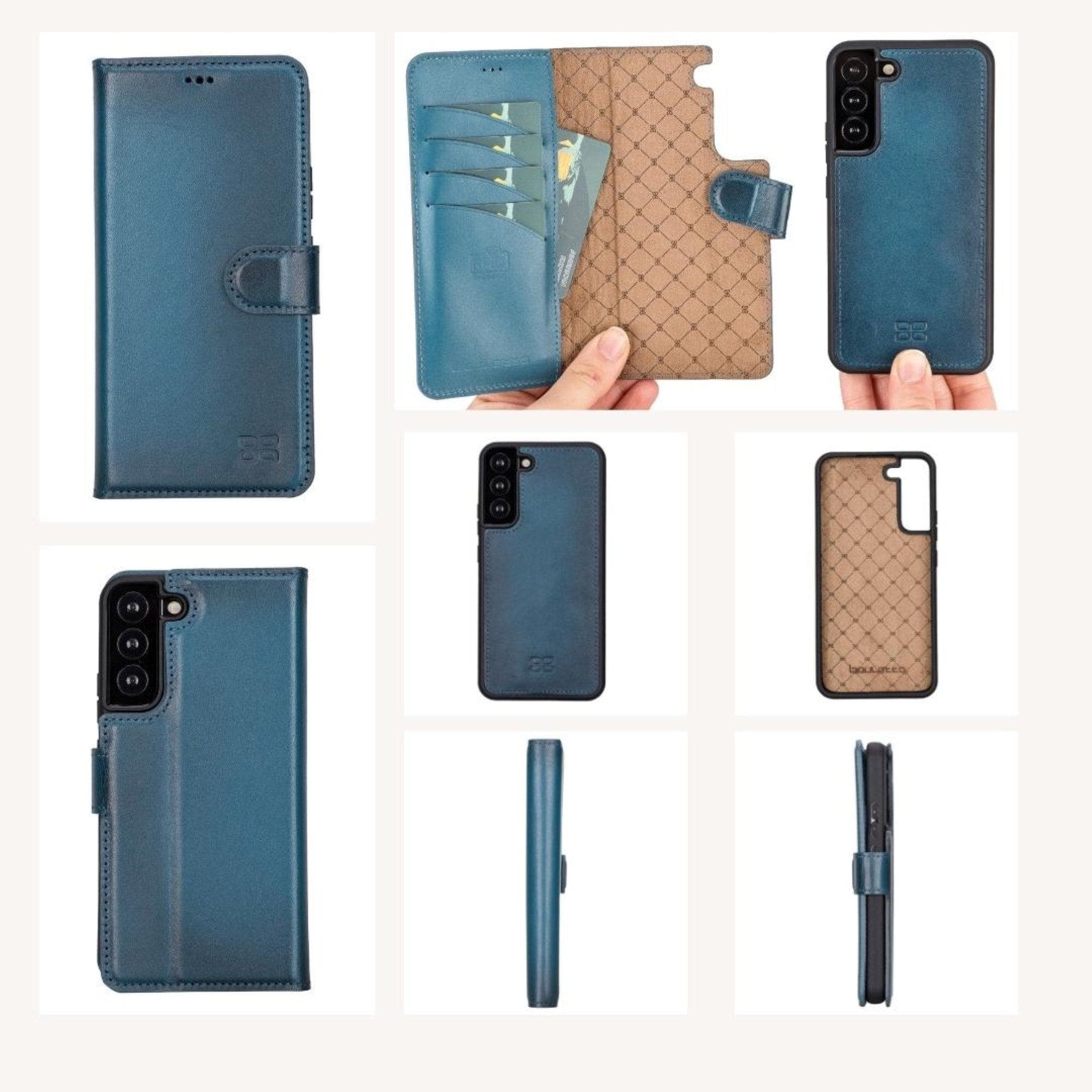 Samsung Galaxy S22 Series Leather Detachable Wallet Case - MW