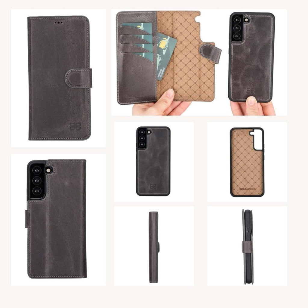 Samsung Galaxy S22 Series Leather Detachable Wallet Case - MW