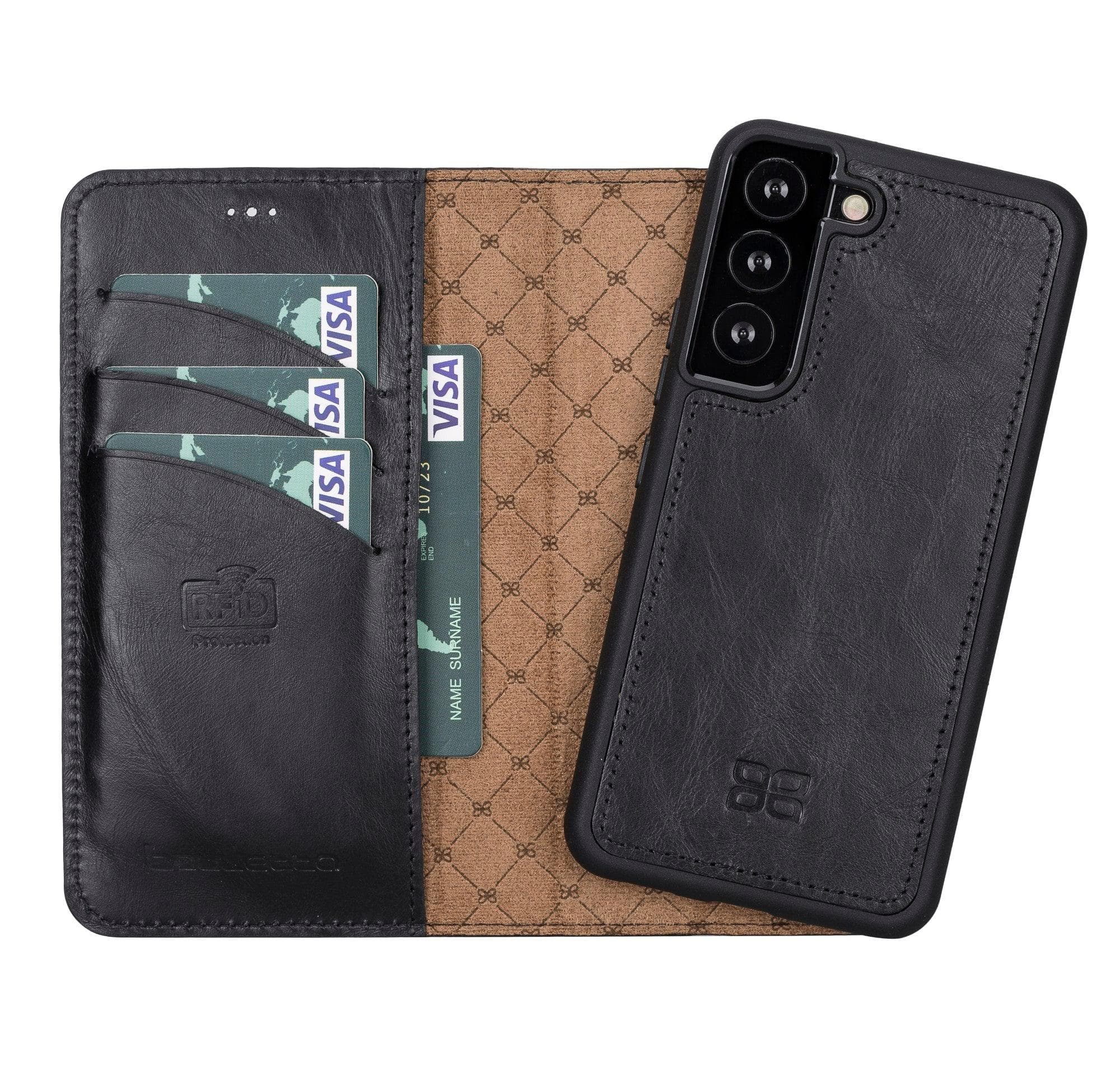 Samsung Galaxy S22 Series Leather Detachable Wallet Case - MW