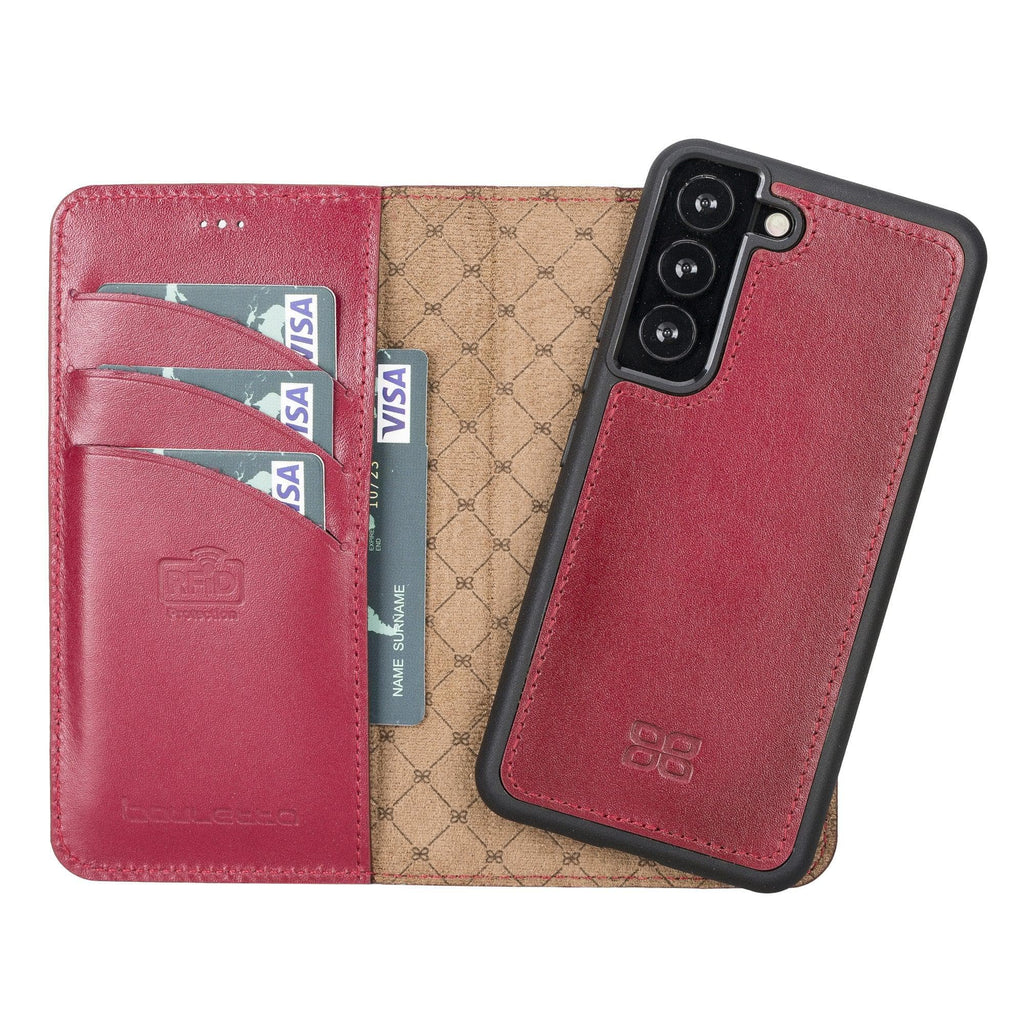 Samsung Galaxy S22 Series Leather Detachable Wallet Case - MW
