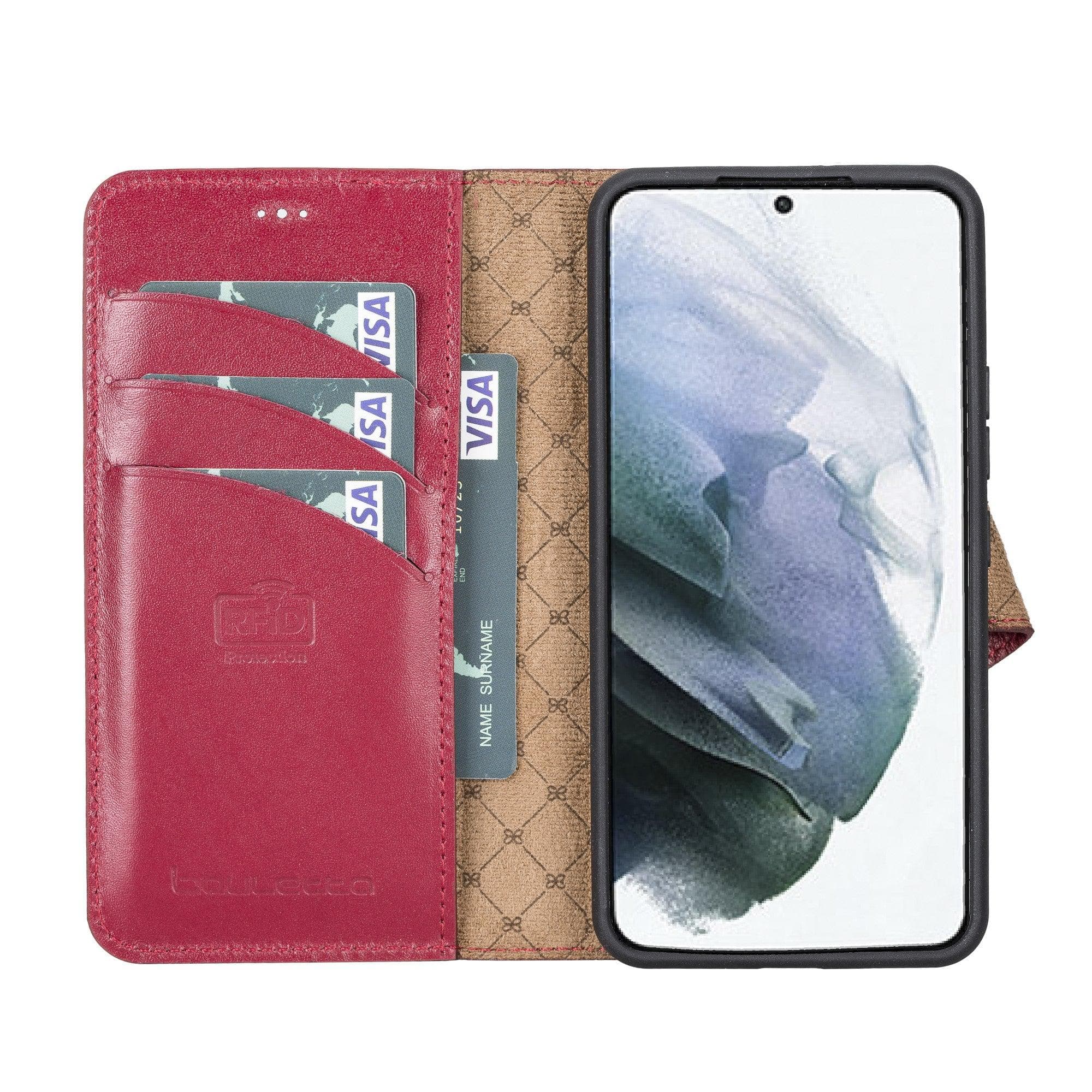 Samsung Galaxy S22 Series Leather Detachable Wallet Case - MW