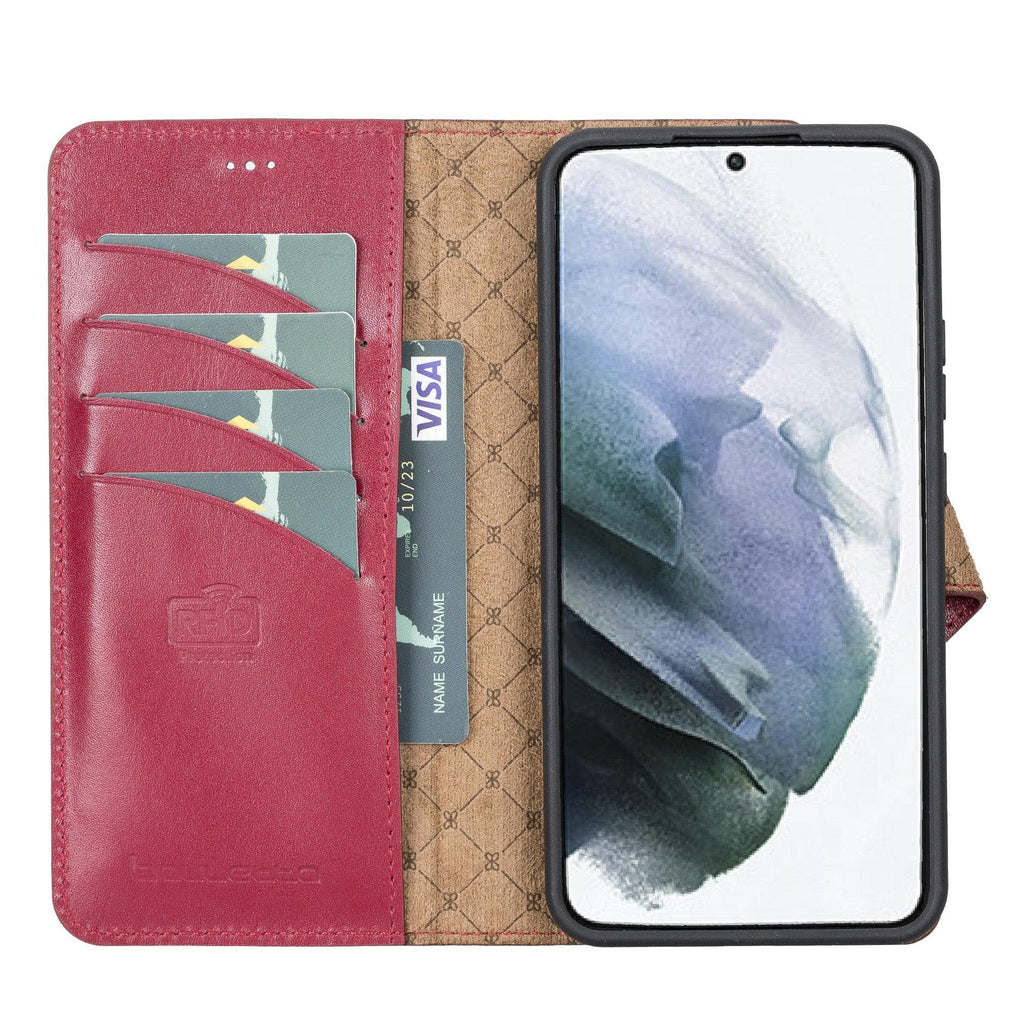 Samsung Galaxy S22 Series Leather Detachable Wallet Case - MW