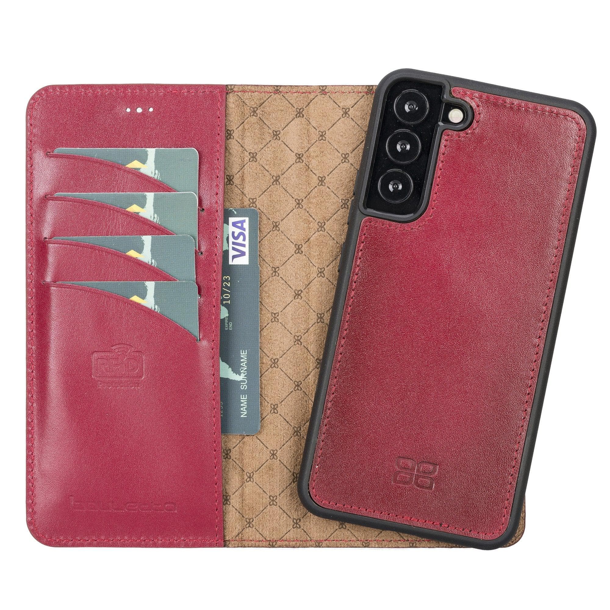 Samsung Galaxy S22 Series Leather Detachable Wallet Case - MW