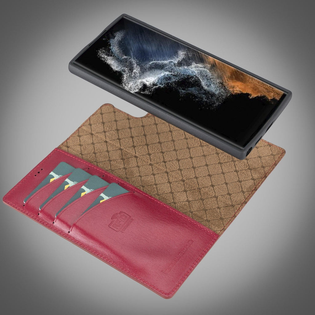 Samsung Galaxy S22 Series Leather Detachable Wallet Case - MW