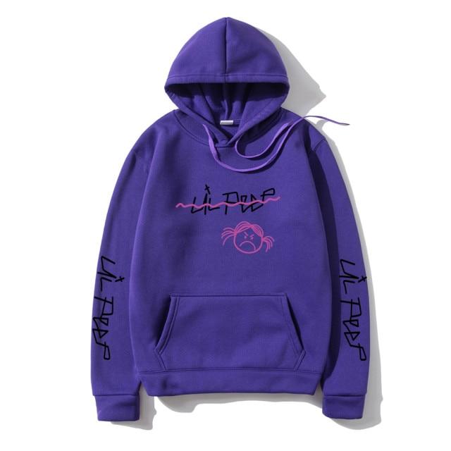 Lil Peep Purple Hoodie