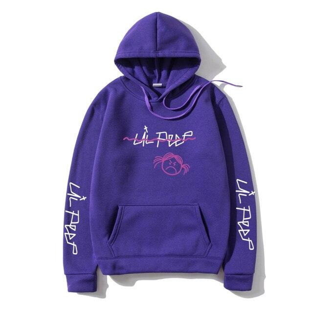 Lil Peep Purple Hoodie