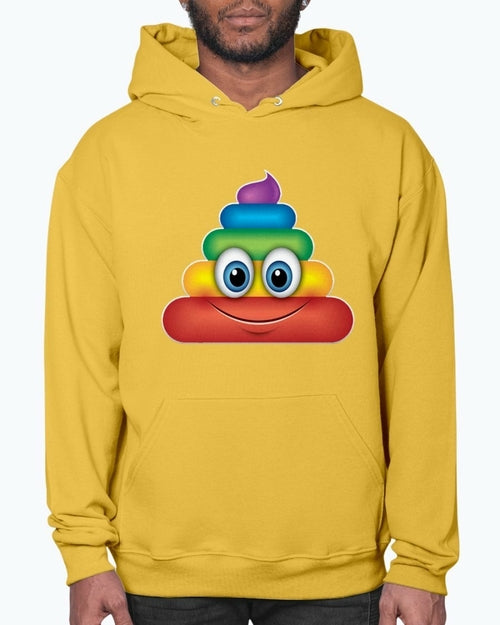 Rainbow Poop Emoji   - Hoodie