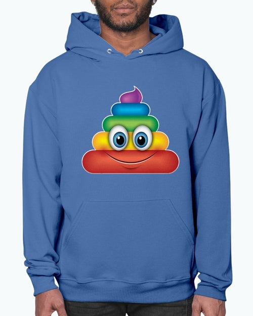 Rainbow Poop Emoji   - Hoodie