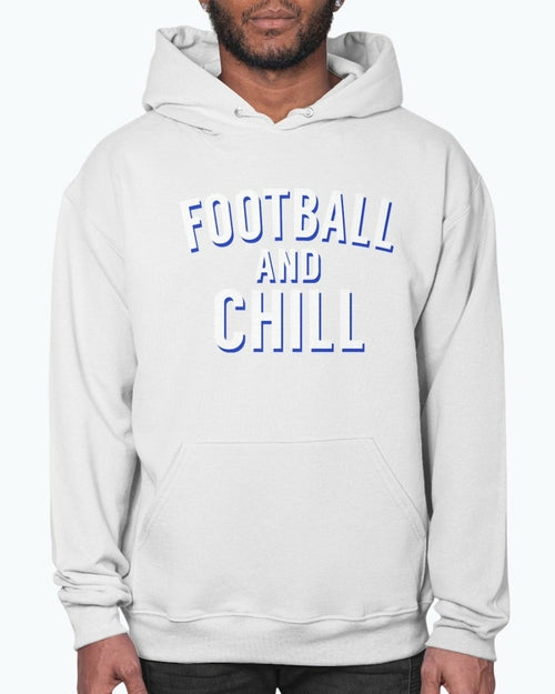 Football and Chill - Sports- Hoodie
