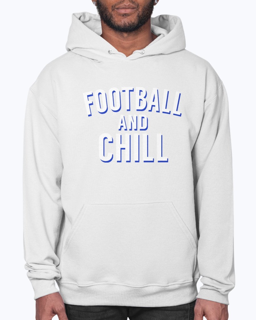 Football and Chill - Sports- Hoodie