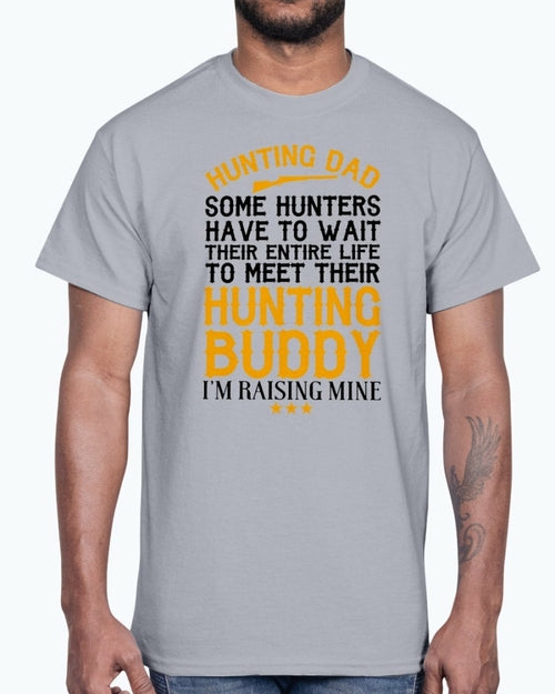 Hunting Dad, Hunting Buddy - Hobbies - Cotton Tee