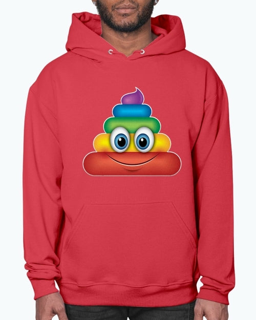 Rainbow Poop Emoji   - Hoodie
