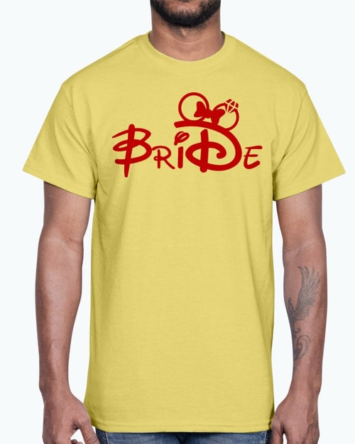 Bride - Bridal and Wedding- Cotton Tee