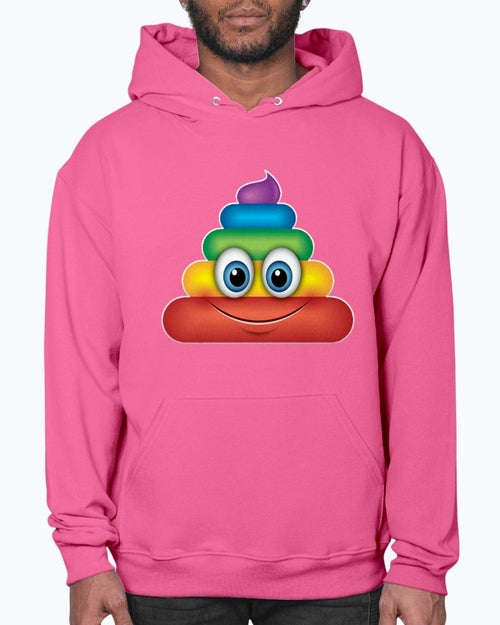 Rainbow Poop Emoji   - Hoodie