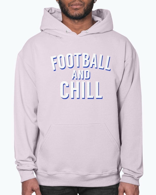 Football and Chill - Sports- Hoodie