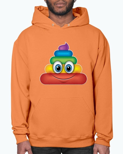 Rainbow Poop Emoji   - Hoodie