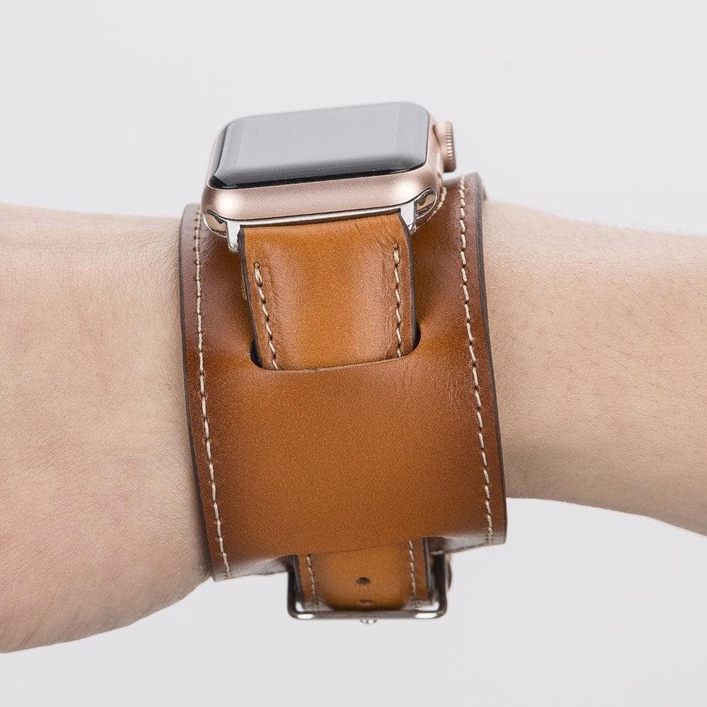 Salford Cuff Apple Watch Leather Straps