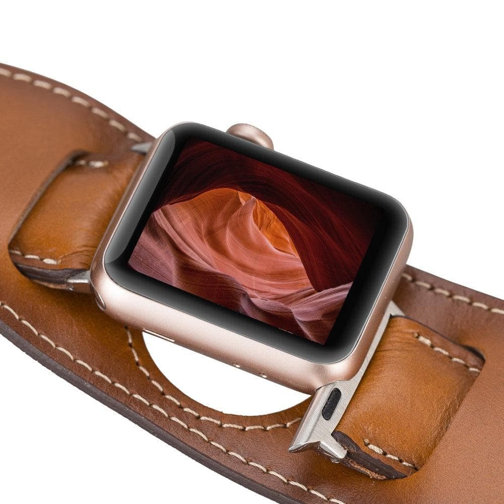 Salford Cuff Apple Watch Leather Straps