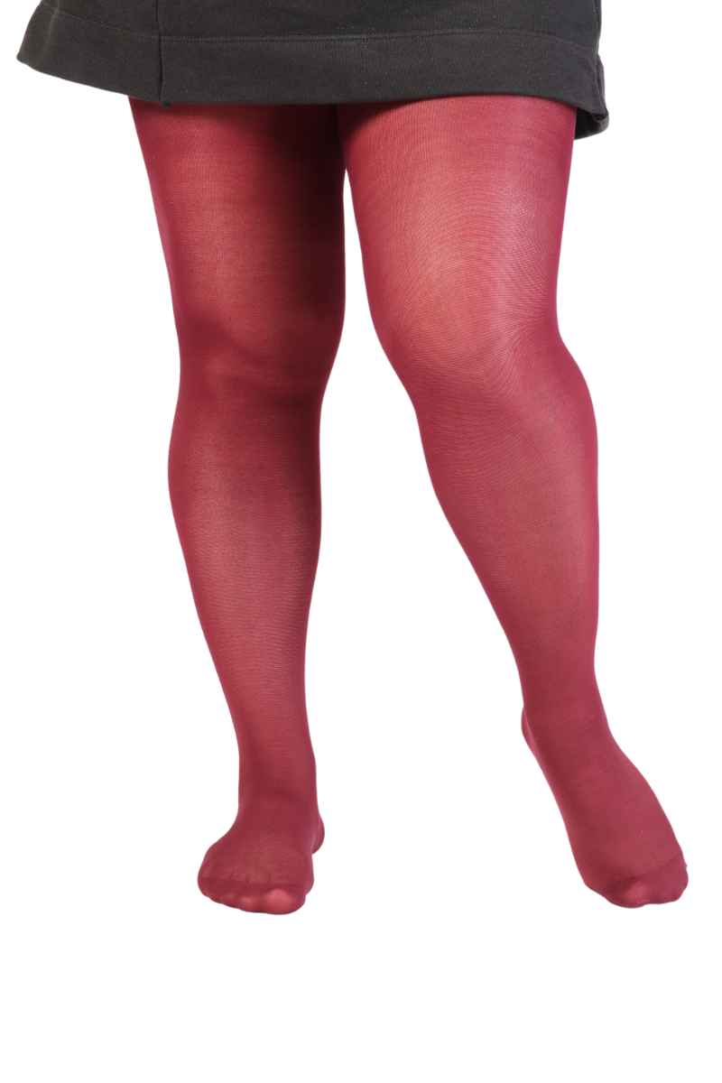 OPAQUE plus size red tights for women
